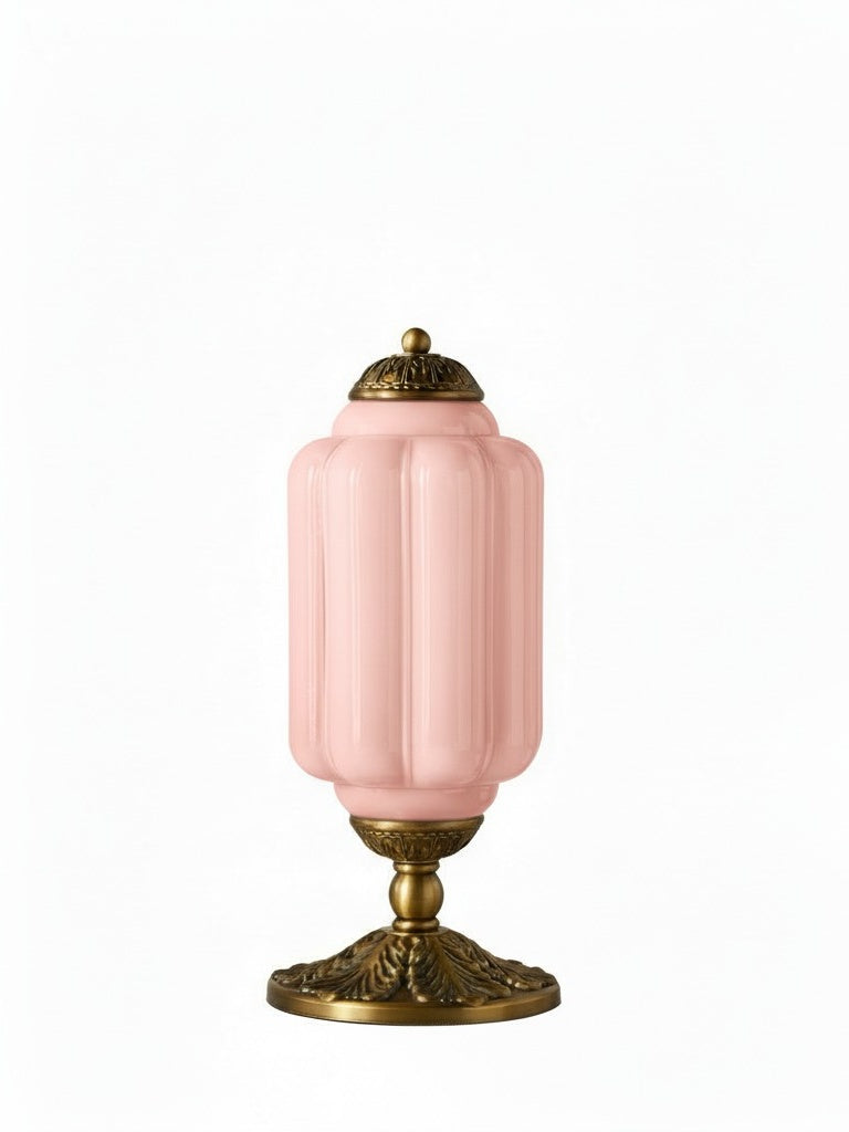 Vintage Glass Table Lamp