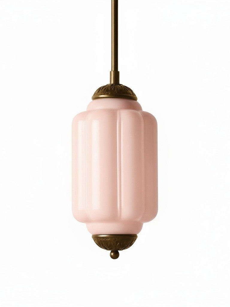 Vintage Glass Pendant Lamp