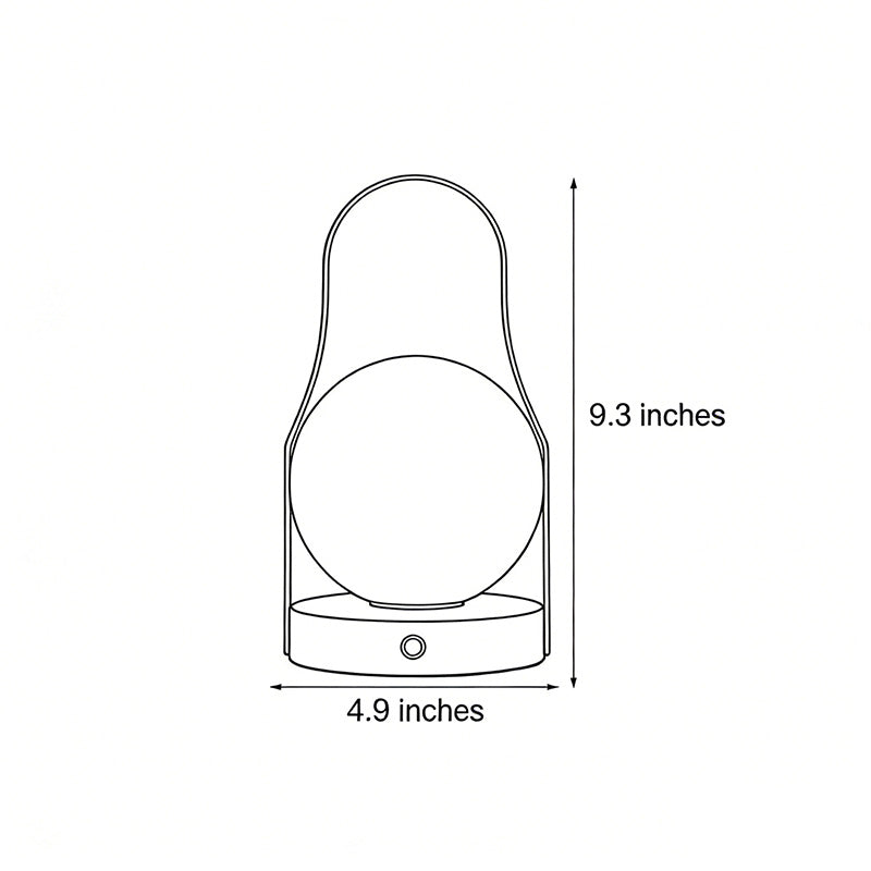 Portable Rechargeable LED Lantern Touch-Control LED Lamp