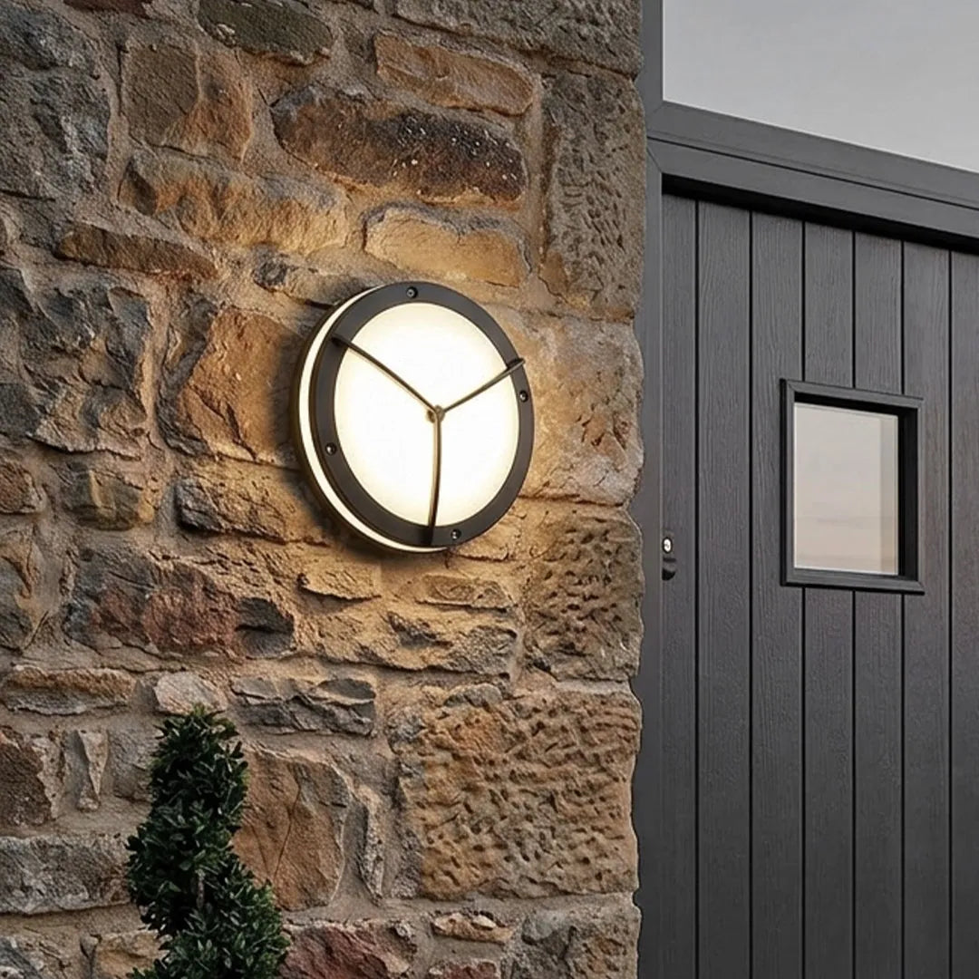 Outdoor Ceiling Lighting Fixtures Round Waterproof LED Light