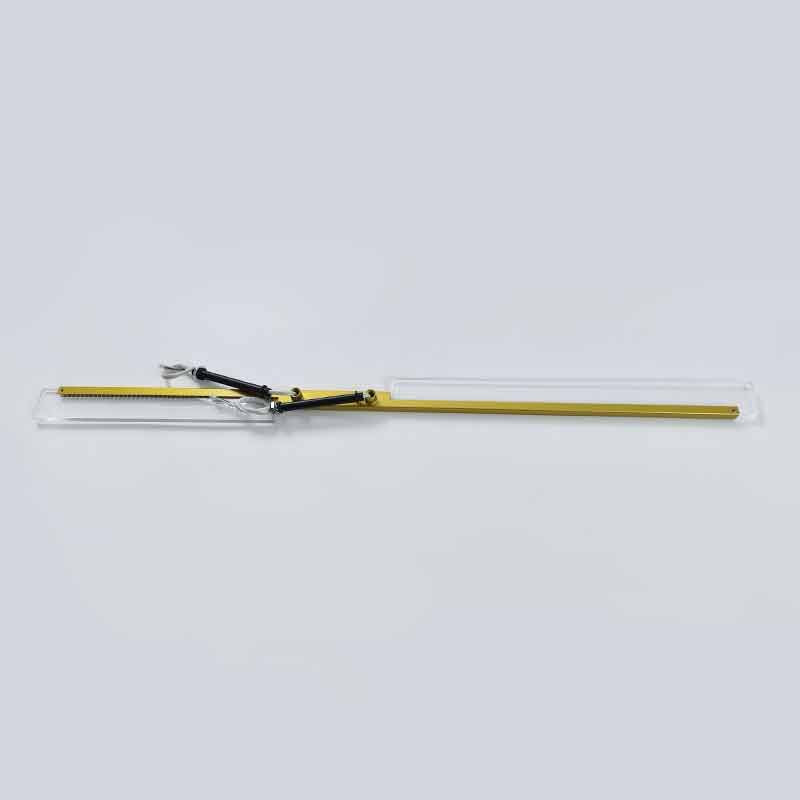 Gold Cross Ceiling Light Exquisite Metal LED Flat Light