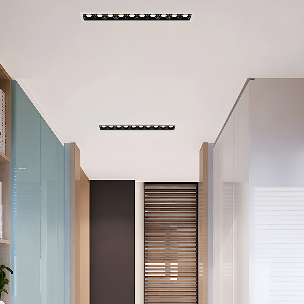 Recessed Ceiling Spot Lights Modern LED Linear Recessed Light