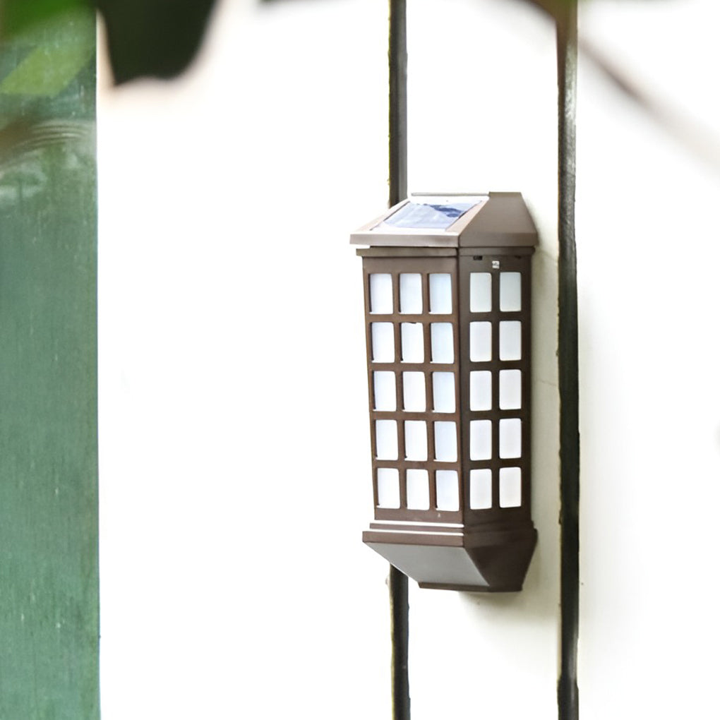 Solar Light Outdoor Wall LED Modern Coffee Outdoor Light