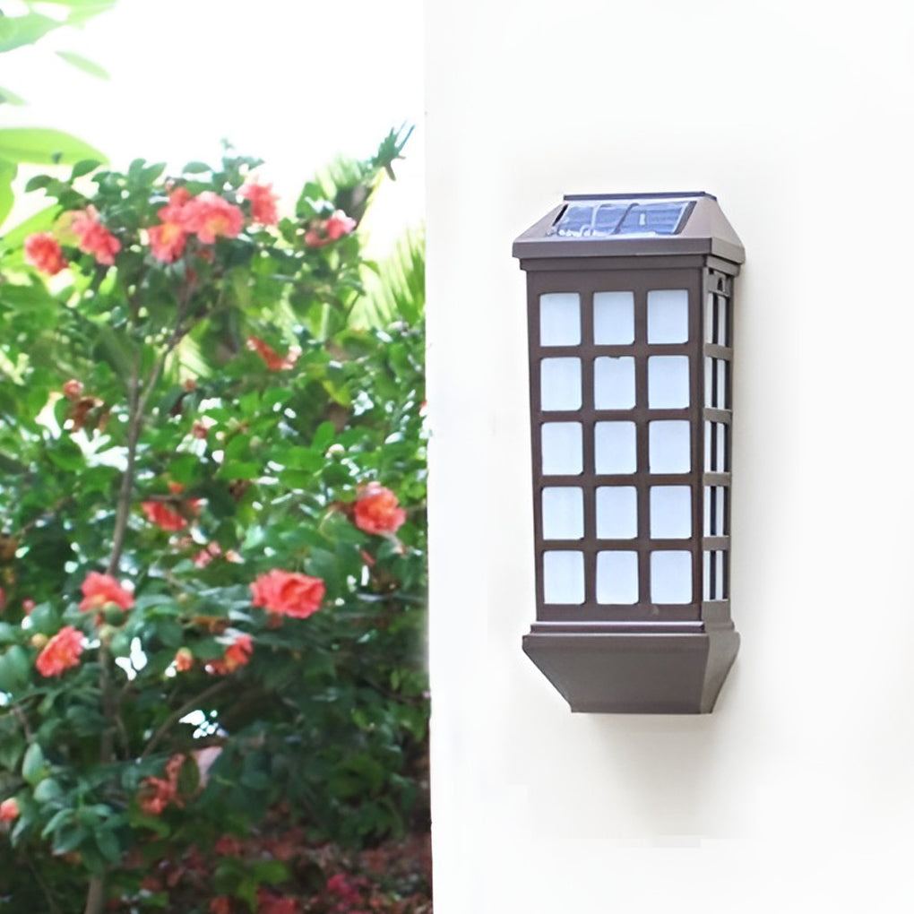 Solar Light Outdoor Wall LED Modern Coffee Outdoor Light
