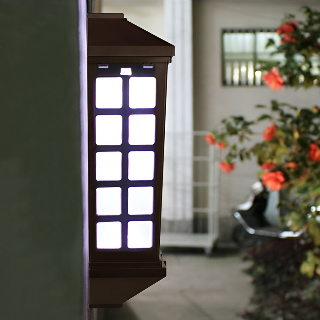 Solar Light Outdoor Wall LED Modern Coffee Outdoor Light