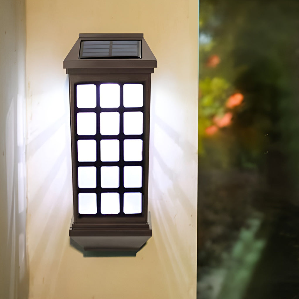 Solar Light Outdoor Wall LED Modern Coffee Outdoor Light