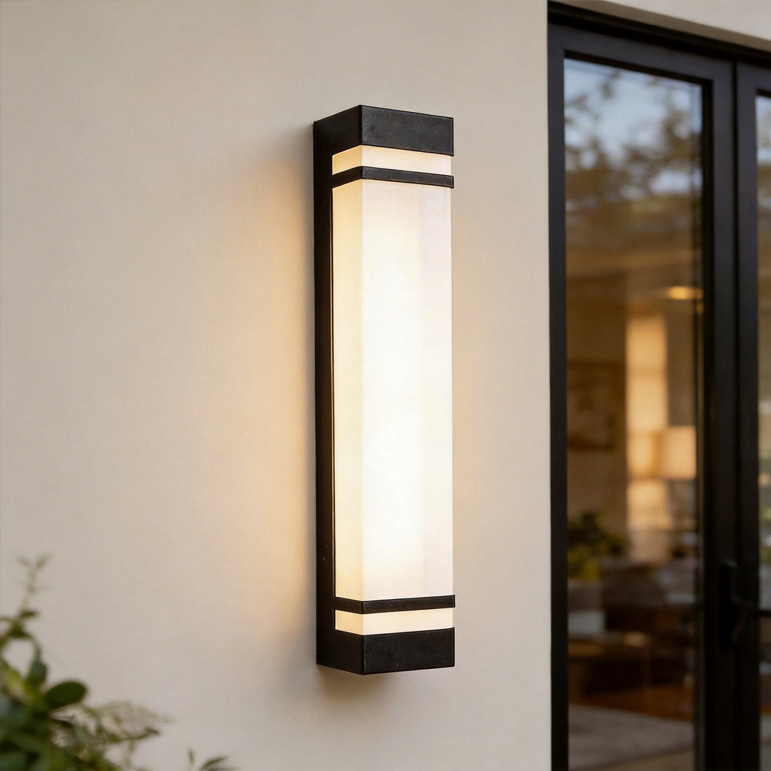 Vertical Wall Lighting Rectangular Modern Waterproof LED Light