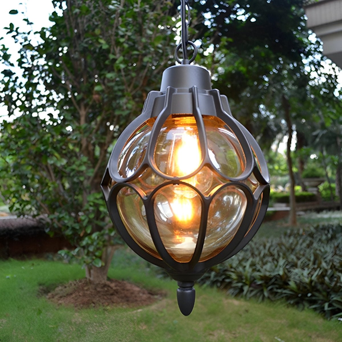 Waterproof Aluminum Ball Outdoor Chandelier Light Hanging Pendan Light