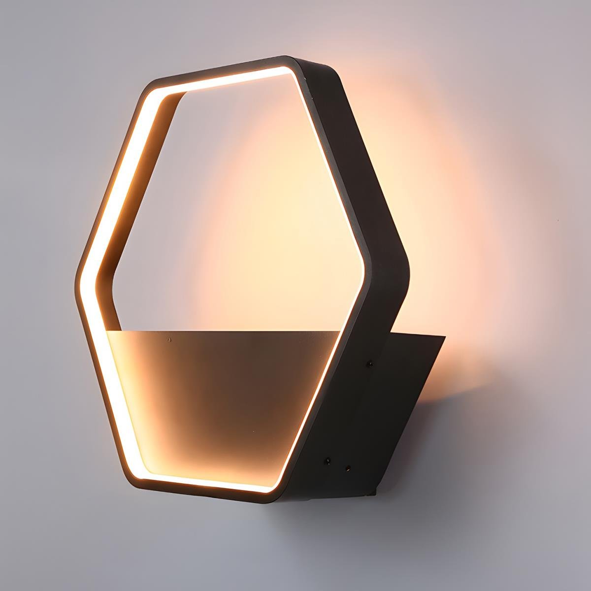 Waterproof LED Outdoor Wall Light Plants Pot
