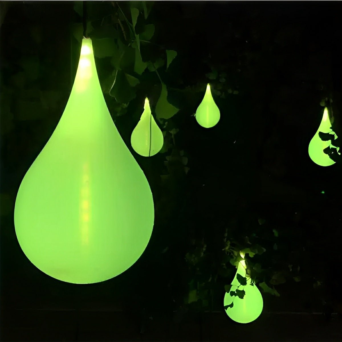 Waterproof Water Drop Outdoor Hanging Light