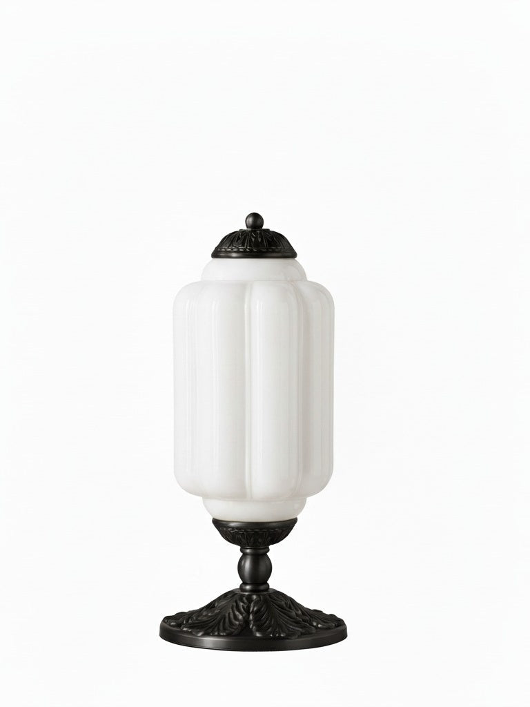 Vintage Glass Table Lamp