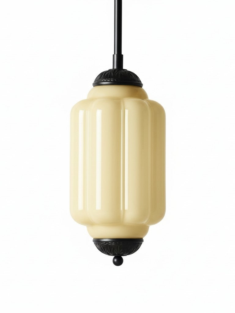 Vintage Glass Pendant Lamp