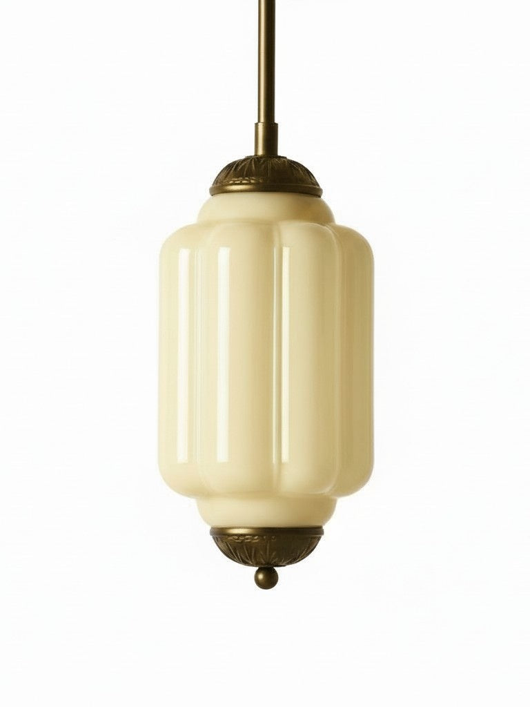 Vintage Glass Pendant Lamp