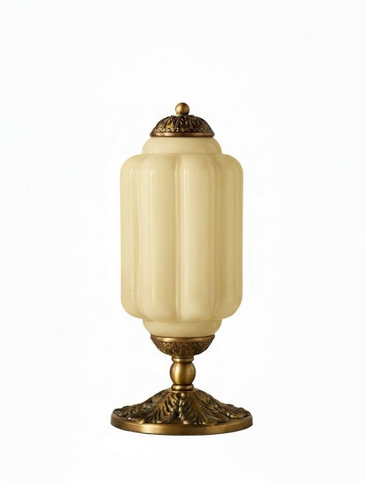 Vintage Glass Table Lamp